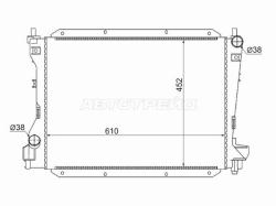 Радиатор Jaguar S-type 99-08