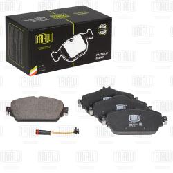 Колодки торм. для а/м Mercedes C (W205) (14-) диск. перед. т/с TRW (в компл. с датчиком) (PF 4150)