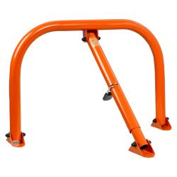 Барьер парковочный, с навесным замком, 3 ключа, 750х500х500мм (AKON006)