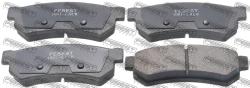 КОЛОДКИ ТОРМОЗНЫЕ ЗАДНИЕ CHEVROLET LACETTI/OPTRA (J200) 2003-2008 1001-lacr