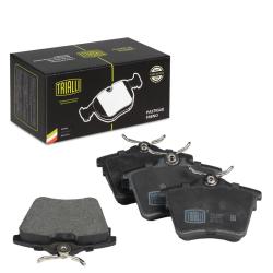 TRIALLI PF 4086 Колодки тормозные дисковые для автомобилей Peugeot 407 (04-)/Citroen C5 (08-) (без эл. ст. торм.) задние