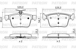 PBP1308 Колодки тормозные дисковые