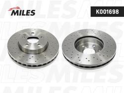 K001698 Диск тормозной MERCEDES A(W176) 12-/GLA(X156) 13- передний D 295мм с перфорацией