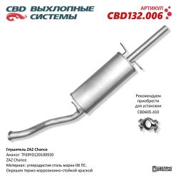 Глушитель CBD132.006