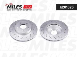 Диск тормозной MERCEDES W204/W212 09- передний D=295мм.с перфорацией k201326