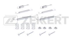 Комплект установочный задн. торм. колодок Opel Ascona C 81- Kadett D E 79- Vectra A 88- br-1500