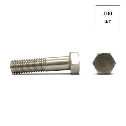 Болт М 5х75 DIN 931 A2 100шт FORTLUFT sts029816