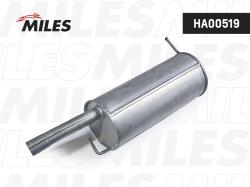 HA00519 Глушитель осн. алюм. для а/м Ford Fiesta (01-)
