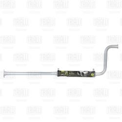 Глушитель для а/м Лада 2108 доп. (резонатор) б/кат. длин. со стронг. (алюм. сталь) (EAM 0147) T-Sport