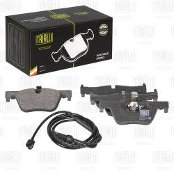 Колодки торм. для а/м BMW 1 (F20) (11-)/3 (F30) (11-) диск. зад. (в компл. с датчиком) (PF 4139)