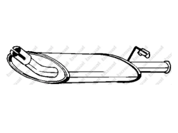 Глушитель FORD FIESTA 1.1 89-90 154-797