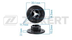 Клипса крепёжная Hyundai (миним. кол-во заказа 10 шт) be-1650