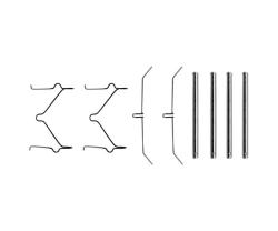 К-т уст. диск торм колодок 1987474103
