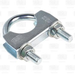 Хомут глушителя U-образный D=38 мм (стремянка) (оцинк. сталь) (UC 38 Z)