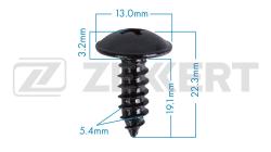 Саморез Nissan Renault (миним. кол-во заказа 10 шт) be-3673