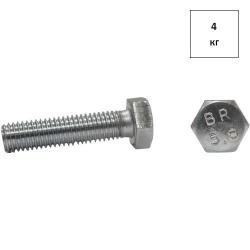 Болт 20х80 кп 5.8 DIN 933 (БелЗАН) 4кг FORTLUFT sts019788
