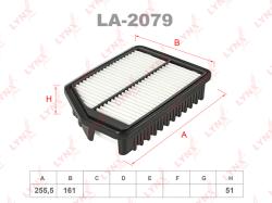 Фильтр воздушный HYUNDAI ELANTRA 11- LA-2079