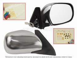 Зеркало Toyota Land Cruiser Prado (J120) 02-09 (Справа/ Регулировка/ Складывание/ 5 контактов/ хром
