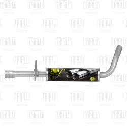 Глушитель для а/м Skoda Octavia (96-) 1.4i/1.6i доп. (резонатор) (алюм. сталь) (EAM 1803)