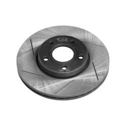 TRIALLI CRB 1021 Диск тормозной высокоуглеродистый с технической выточкой и окраской передний правый для автомобилей Ford Focus (04-) d=278 5*108 (серия Carville Racing)