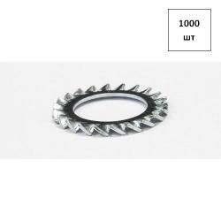 Шайба стопор. D 3,2 ( M3 ) DIN 6798 А оц. 1000шт FORTLUFT sts020147