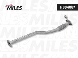 HB04067 Труба приемная HYUNDAI ACCENT 1.3/1.5 99- алюминизированная