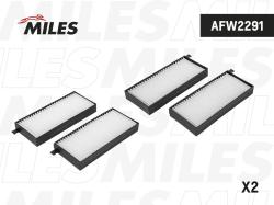 Фильтр салона SSANGYONG ACTYON/KYRON 05- (упак.2шт.) AFW2291