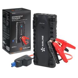 Аккумулятор пусковой (Booster) 12000мАч, 750А, 14.8V, умные провода, пуск ДВС 3.0d, кейс (AEAB006)