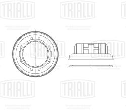 Муфта выкл. сцеп. для а/м Opel Corsa D (06-)/Astra G (98-) 1.6i 8V (мех.) (CT 2209)