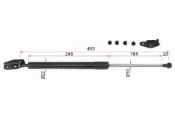 Амортизатор крышки багажника Toyota Caldina (T210) 97-02 (Слева)