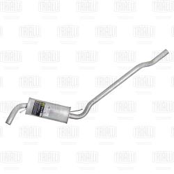 Глушитель для а/м Audi 80 (86-) 1.6d/1.8i доп. (резонатор) (алюм. сталь) (EAM 1808)