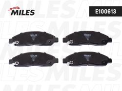 Колодки тормозные GREAT WALL HOVER 05-/ISUZU D-MAX 02-12 передние SemiMetallic E100613