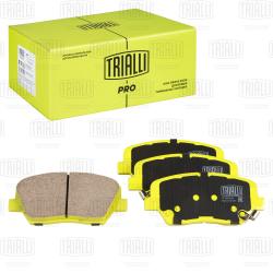 Колодки торм. для а/м Kia Ceed (12-) диск. перед. т/с Mando (керам.) (PF 0808CR) PRO