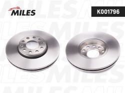 K001796 Диск тормозной SKODA SUPERB 02-08/VW PASSAT 00-05 передний вент.D 288мм.