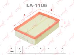 Фильтр воздушный BMW E36/E46/E39 1.6-3.2 LA-1105