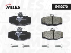 E410070 Колодки тормозные NISSAN ALMERA 00>/PRIMERA 90>02 задние LowMetallic