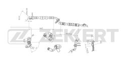 Шланг тормозной передний правый MAZDA 6 03- bs-9007