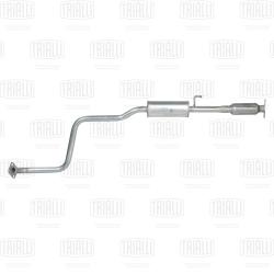 Глушитель для а/м Hyundai Solaris II (17-) 1.6i доп. (резонатор) (алюм. сталь) (EAM 0412)