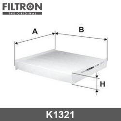 Фильтр салона RENAULT CLIO/LOGAN/SANDERO 12- K 1321