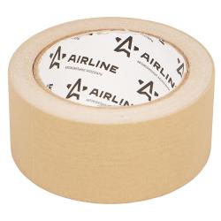 Лента клейкая малярная (скотч) термостойкая 110°C, 48 мм*40 м, коричневая (ADTP004)