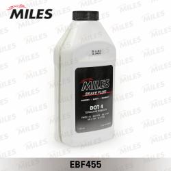 EBF455 Жидкость тормозная MILES DOT 4 0,430л Brake Fluid