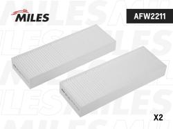 AFW2211 Фильтр салона CITROEN BERLINGO/С4/PEUGEOT PARTNER 08- (упак.2шт.)