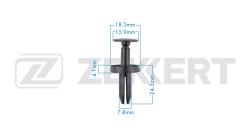 Клипса крепёжная Chrysler (миним. кол-во заказа 10 шт) be-3740