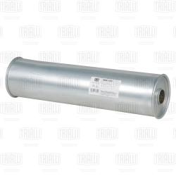 Глушитель универс. (круглый) D=138, L=540, d=42 (алюм. сталь) (EMM 3105)