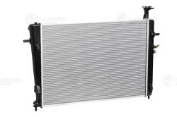 Радиатор охл. для а/м Hyundai Tucson (04-)/Kia Sportage (04-) 2.0i/2.7i AT (тип Halla) (LRc 0885)