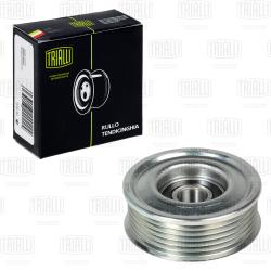 Ролик привод. ремня для а/м Mazda 3 (03-)/(08-) 1.6i (опор.) А/С- ребрист. (CM 1208)