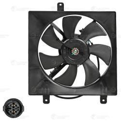 Э/вентилятор кондиц. для а/м Chery Tiggo (T11) (05-) (с кожухом) (LFAC 3002)