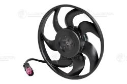 LUZAR LFAC 1855 Электровентилятор кондиционера для автомобилей VW Touareg (02-)/Audi Q7 (05-) (без кожуха) (300мм, левый)