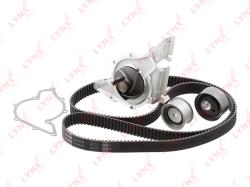 Комплект ремня грм с водяным насосом AUDI A4 2.4-2.8 96-04 / A6 2.4-2.8 95-05 / A8 2.8 96-02 SKODA pw-1082