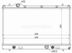 Радиатор Chrysler Neon 99-05 / Dodge Neon 99-05